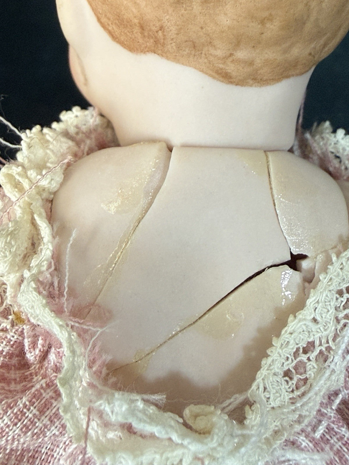 Lot Of 2 Reproduction All Porcelain Bonnie Babe Dolls by Georgene Averill