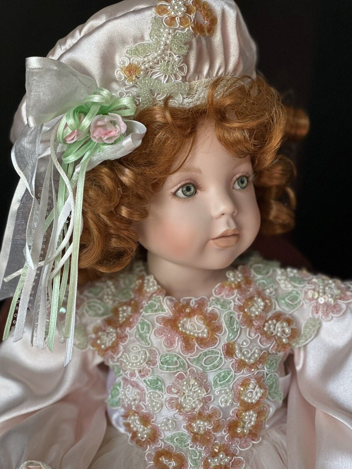 Collectible Lifelike Porcelain 24” Doll by Donna RuBert and Rustie LE 1000