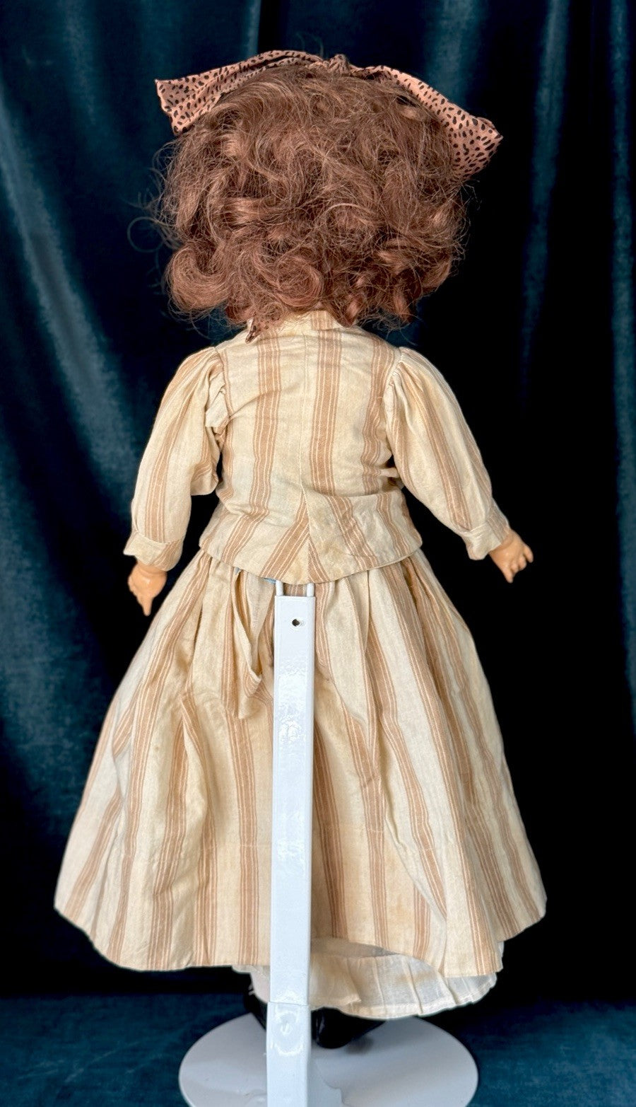 Antique German Kley Hahn Walkure 24” Doll Bisque Head Composition Body