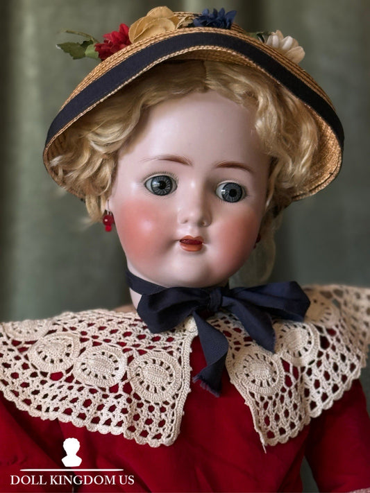 Large 34” Antique German ABG Mold 1362 Character Sweet Nell Doll