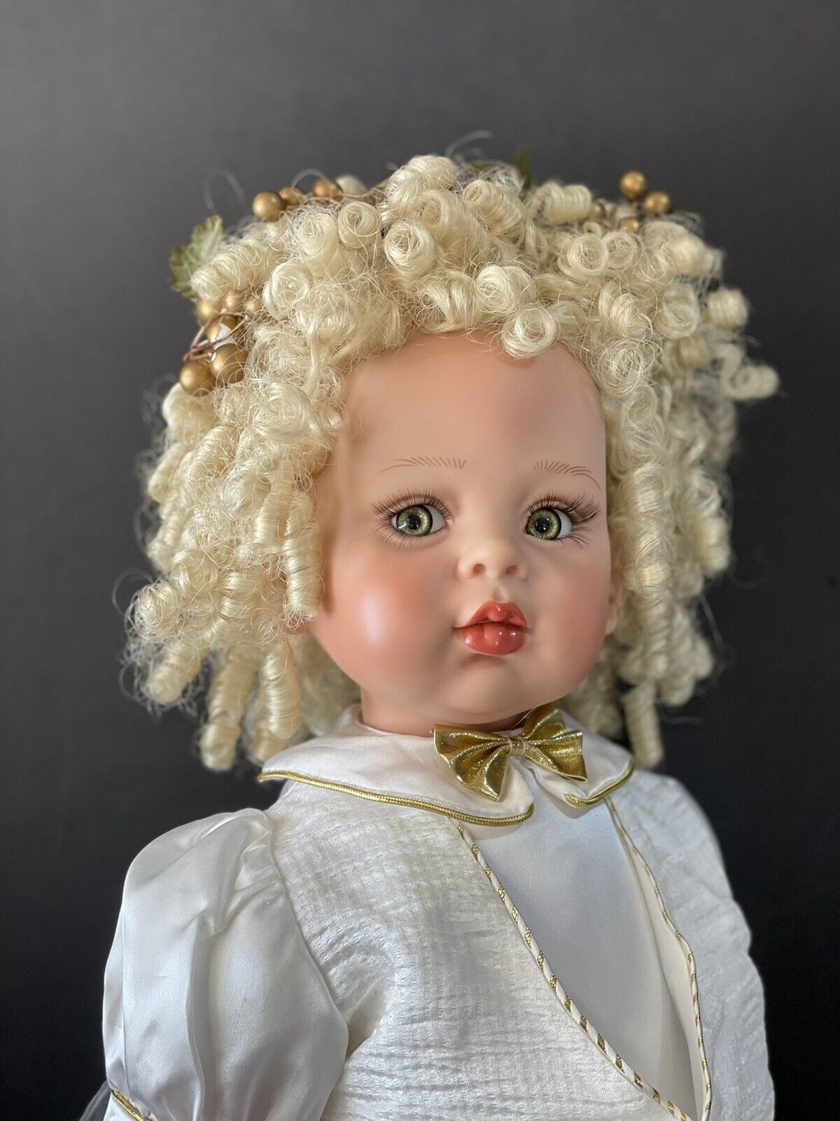 Collectible Vinyl 24” Doll “Eros” by Fayzah Spanos 1997 LE 1000