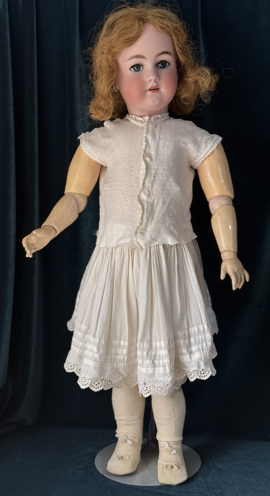 Antique German Simon Halbig Heinrich Handwerck 31” Doll Bisque Head