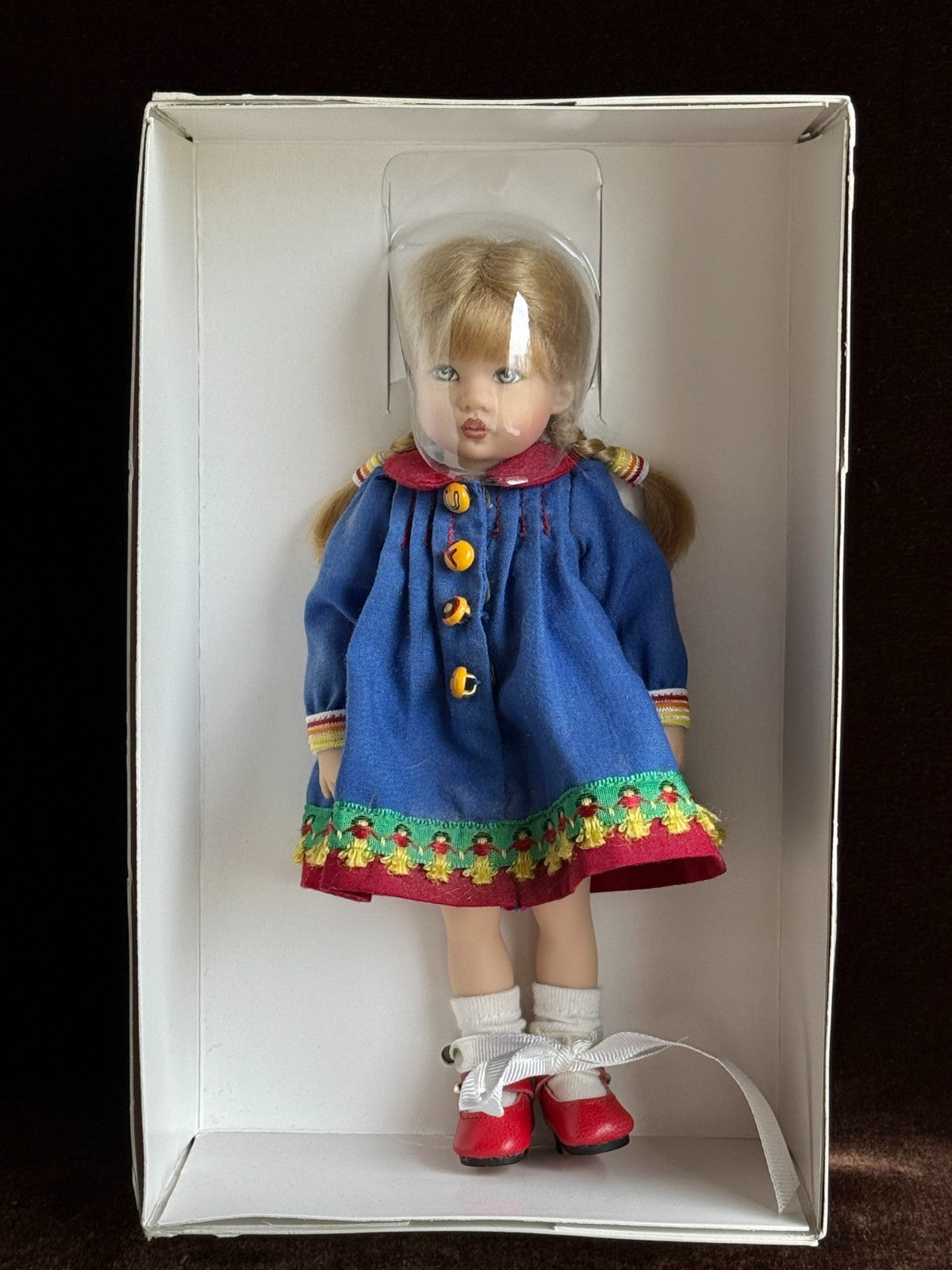 Collectible UFDC 7.5" Helen Kish Vinyl Riley Doll New in Box 2003