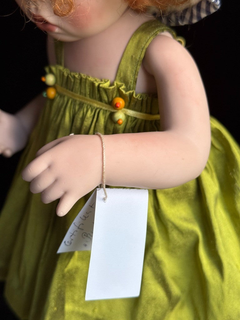 Artist Porcelain Cloth 16” Doll Ruby by Verena Eising LE 15 with Tag