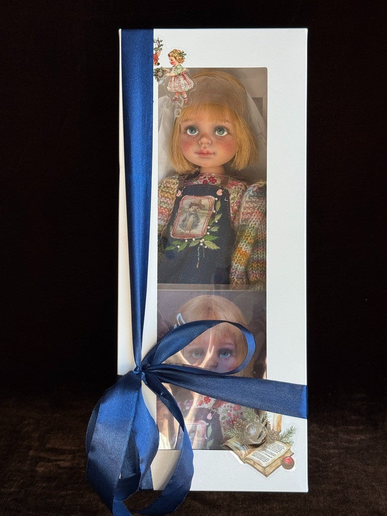 OOAK Repainted Paola Reina Doll by Ukrainian Artist Zhanna Ivko in Box + Tag