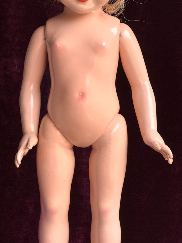 Large Vintage American 21” Composition Dewees Cochran Anne Shirley Effanbee Doll