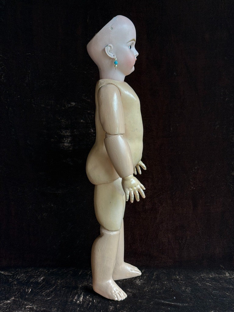 Rare Antique German 22” Bahr & Proschild 273 Bisque Head Doll