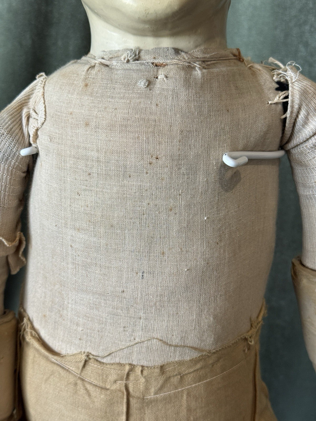 Antique American 1918 Butler Brothers 31” Carnival Boy Composition Doll