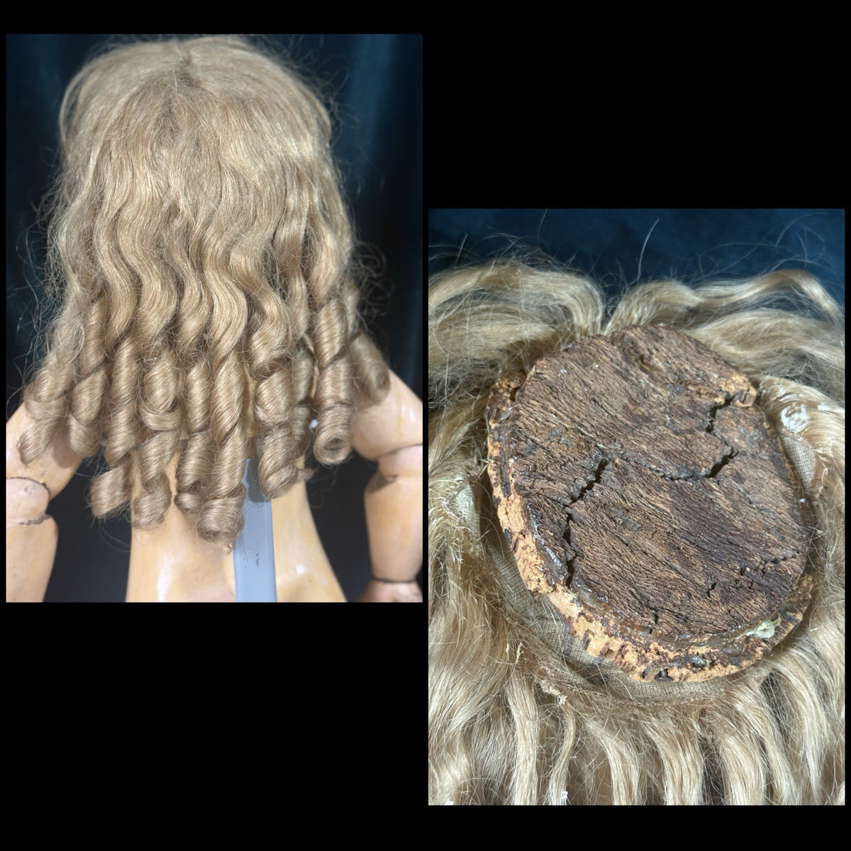 Antique French Tete JUMEAU 27” Doll Bisque Head Composition Body - Restored