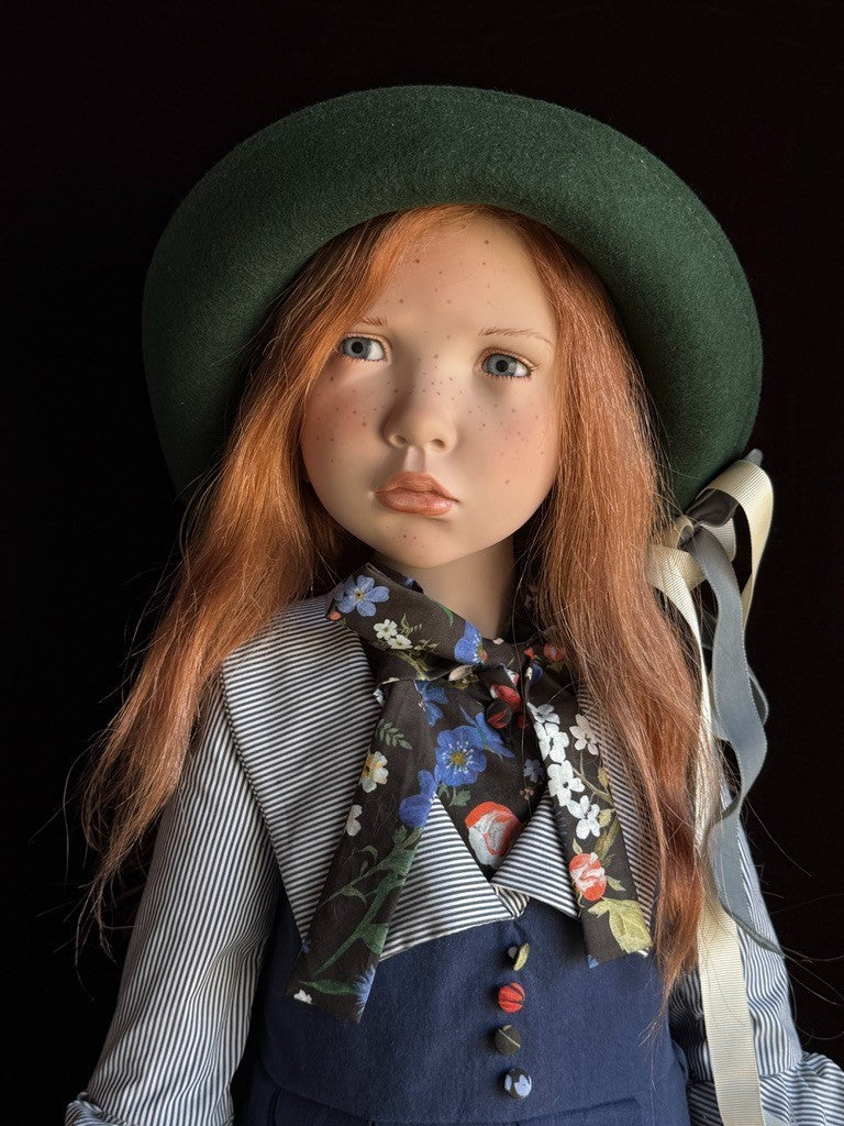 Rare Huge Lifelike Zwergnase 35” Philomene Vinyl Doll 2018 LE 45 in Box