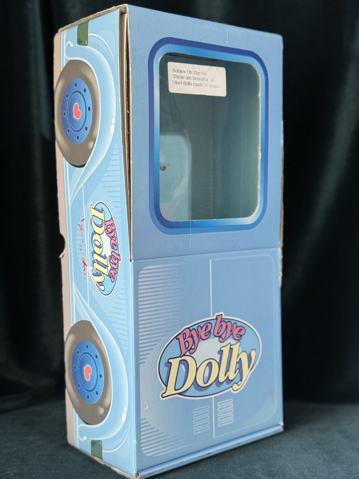 White Balloon Sylvia Natterer Bye Bye Dolly 14” Boy Doll Box/Accessories/Tag