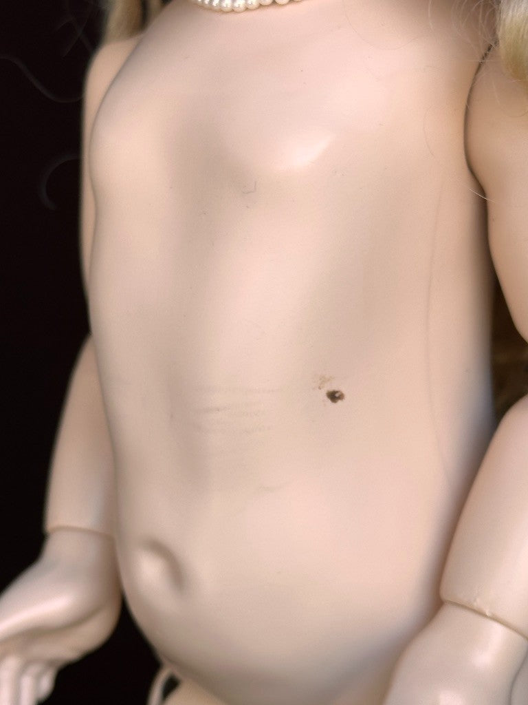 Vintage Lynda Marx Porcelain 15” Reproduction of Antique French Bru Jne Doll