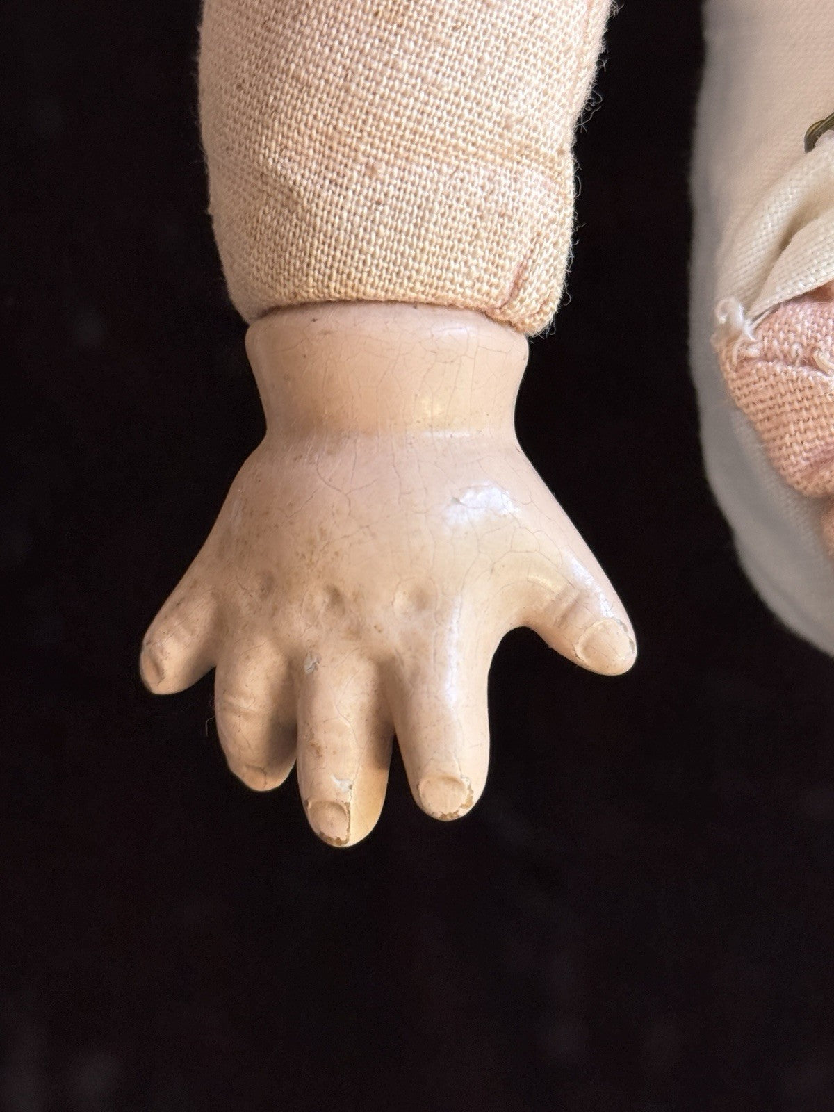 Antique American Effanbee 12.5” Composition Babyette Doll