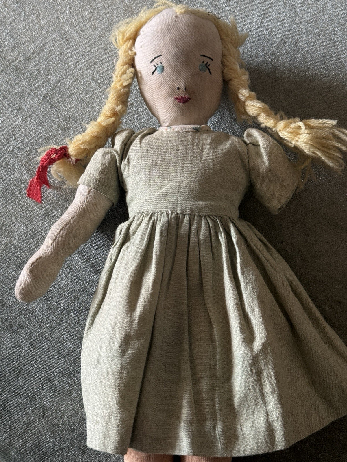 Reproduction Of “Lucinda ” by Mary Van Osdell Porcelain 24” Doll
