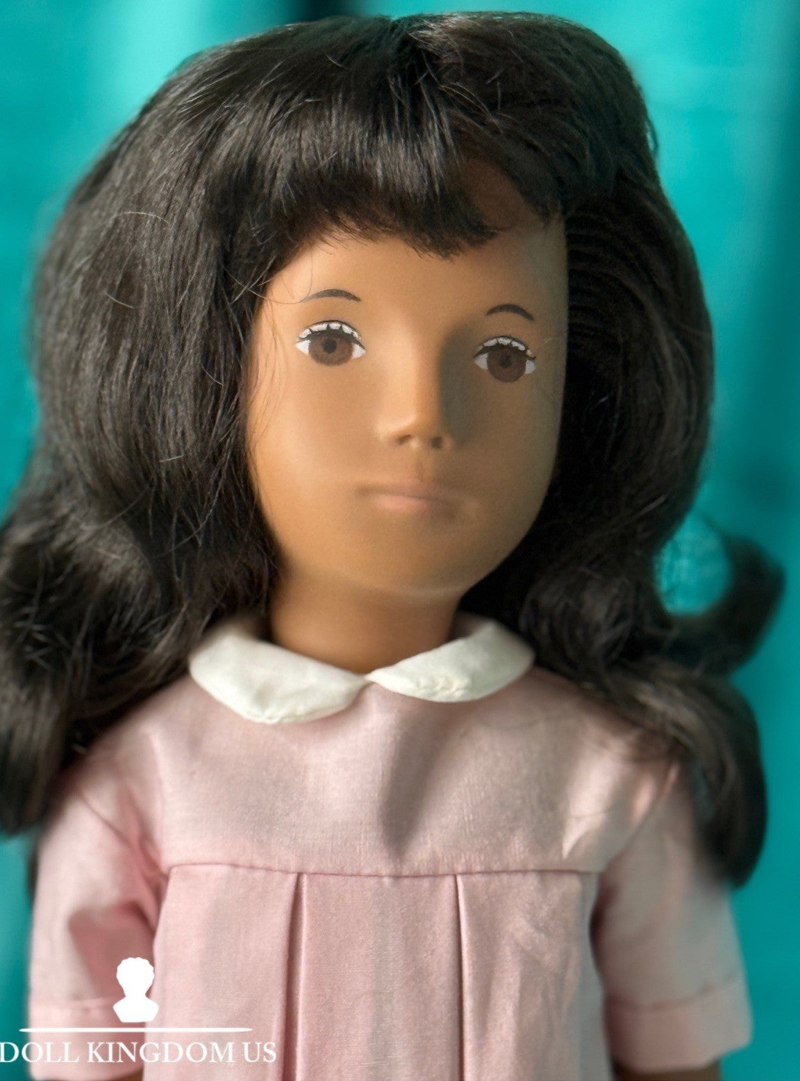 Collectible England Vinyl Sasha Brunette Pink Dress 103 Girl Doll with Box/Tag