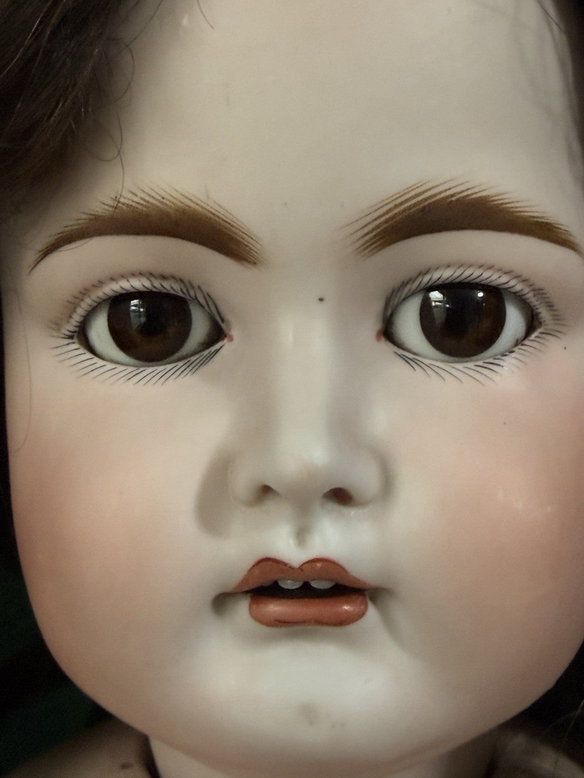 Antique German Kammer & Reinhardt 29” Doll Mold 192 Bisque Head Composition Body