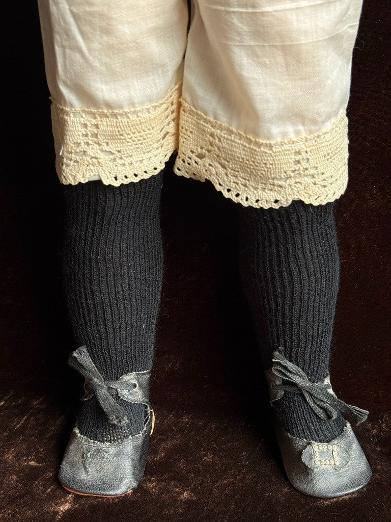 Antique German 26” Gebrüder Ohlhaver Revalo 10727 Bisque Head Lady Body Doll
