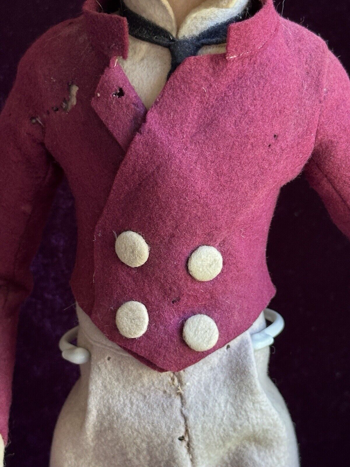 Vintage Italian Lenci Dandy Boudoir Charles Dickens Character Doll