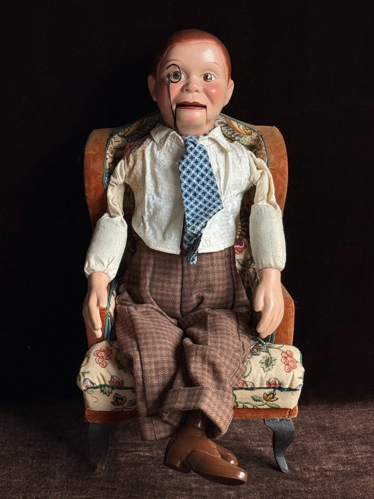 Vintage American Effanbee Composition Charlie McCarthy Ventriloquist Doll