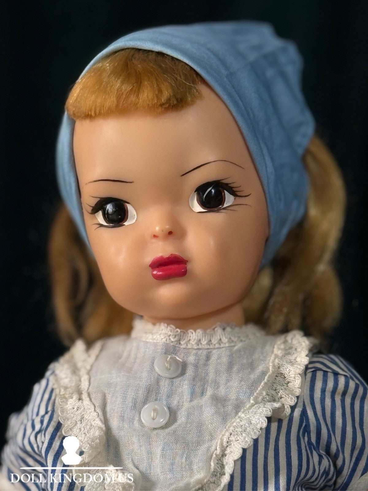 Vintage Hard Plastic 16” Terri Lee Girl Doll - Redressed
