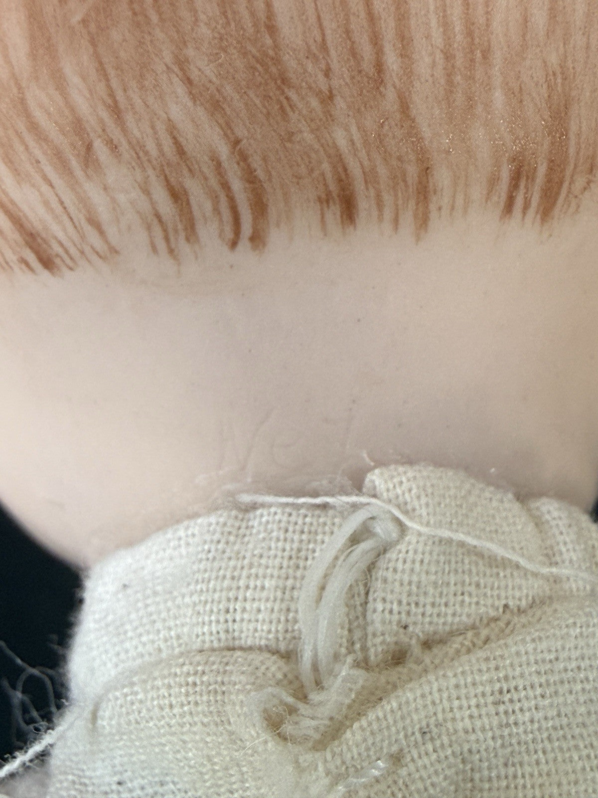 Vintage Reproduction Of Porcelain 10” Baby Doll By Dianna Effner