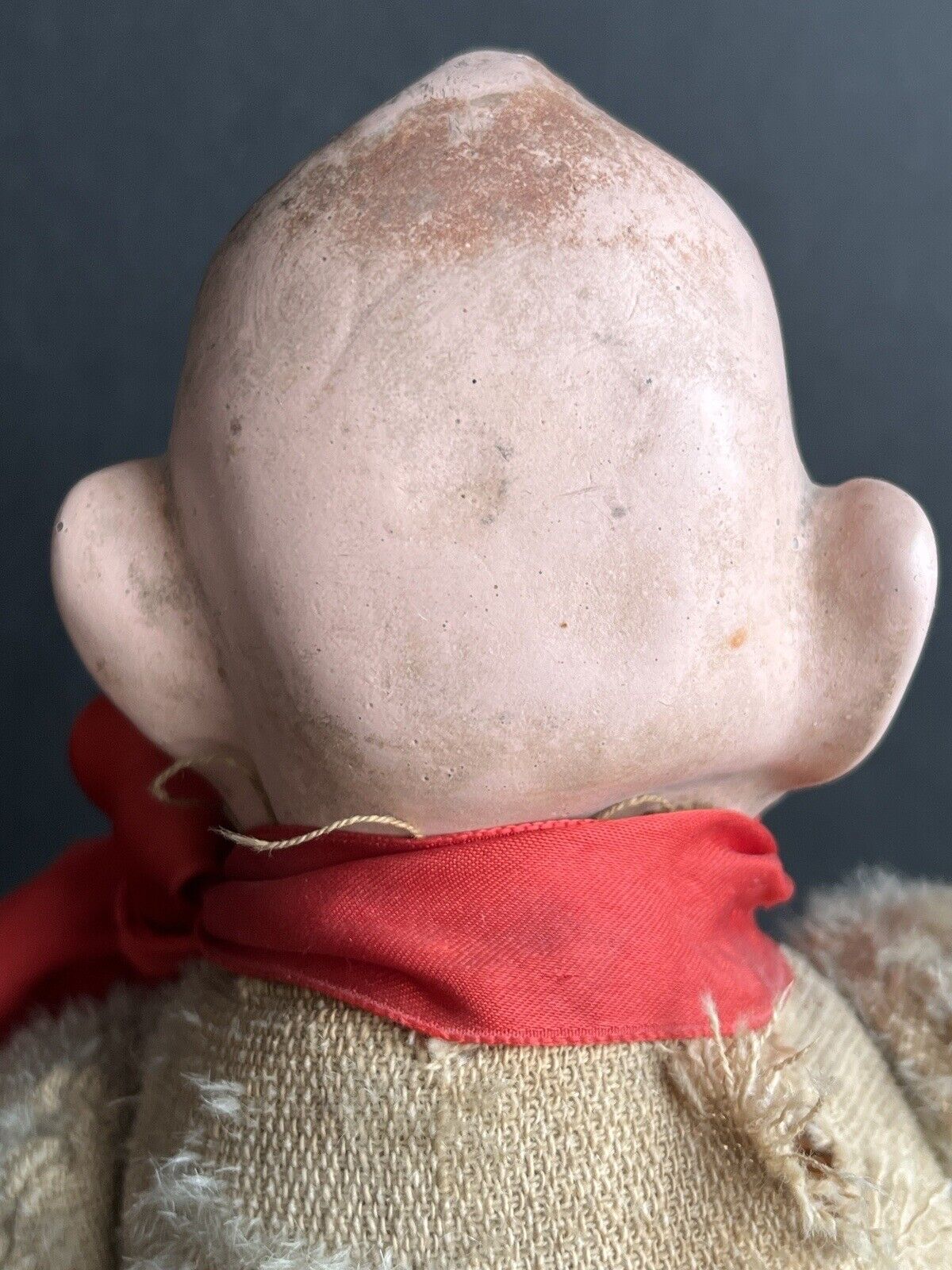 Rare Original Horsman 11” Composition Plush Billiken Jointed Toy Doll