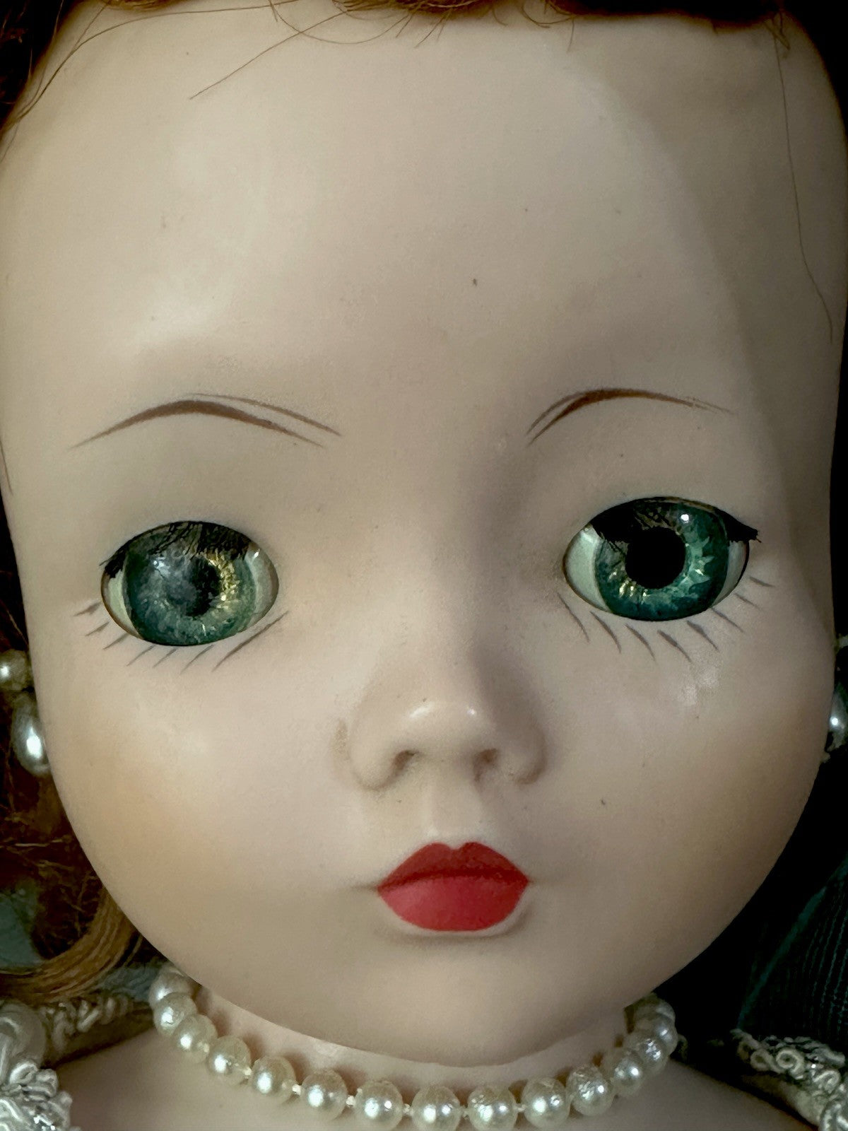 Vintage 1950’s Madame Alexander 20” Cissy Hard Plastic Doll Tagged Bride Outfit