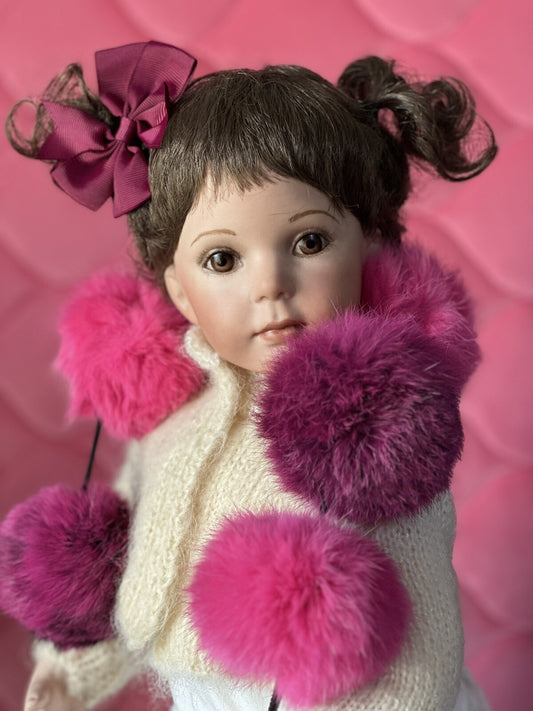 Artist Reproduction Of Porcelain 21 1/2” Doll “Amy” by Donna Rubert Mold