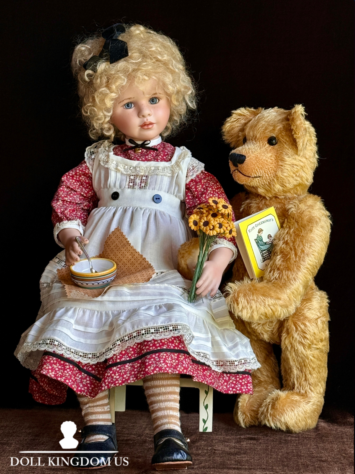 OOAK Artist Emily Garthright Goldilocks Doll in Box with Tag/Certificate