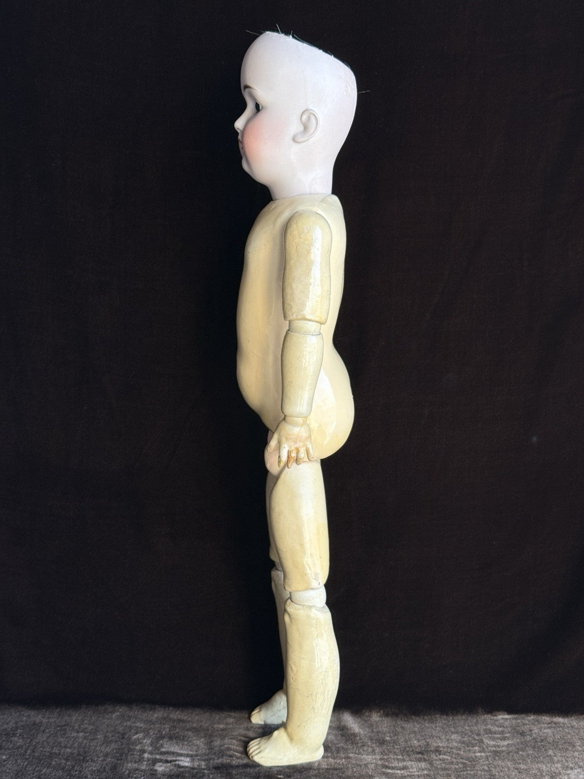 Antique German 23” Kestner 168 Bisque Head Doll