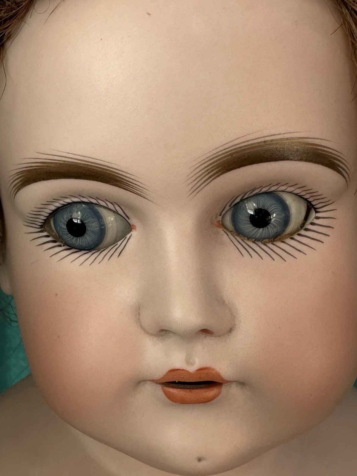 Antique German Kestner Alphabet Series C Bisque Shoulder Head 25” Doll