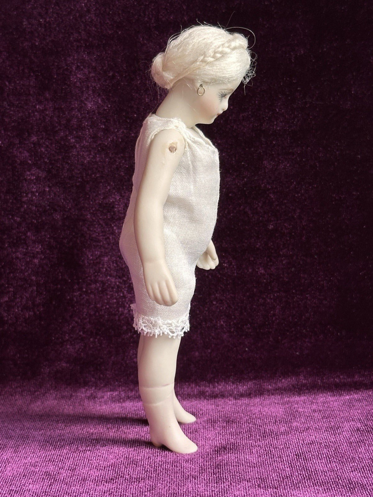All Porcelain Cathy Hansen Reproduction of Antique French Mignonette Doll