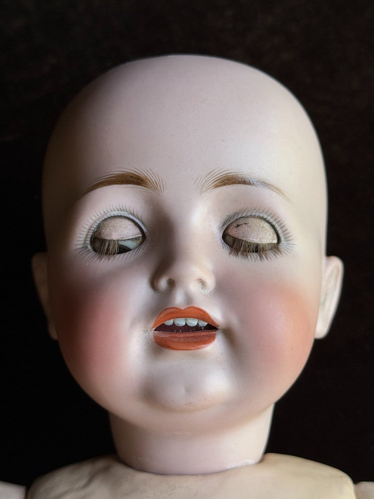 Antique German 22” Kestner JDK 260 Bisque Head Toddler Doll