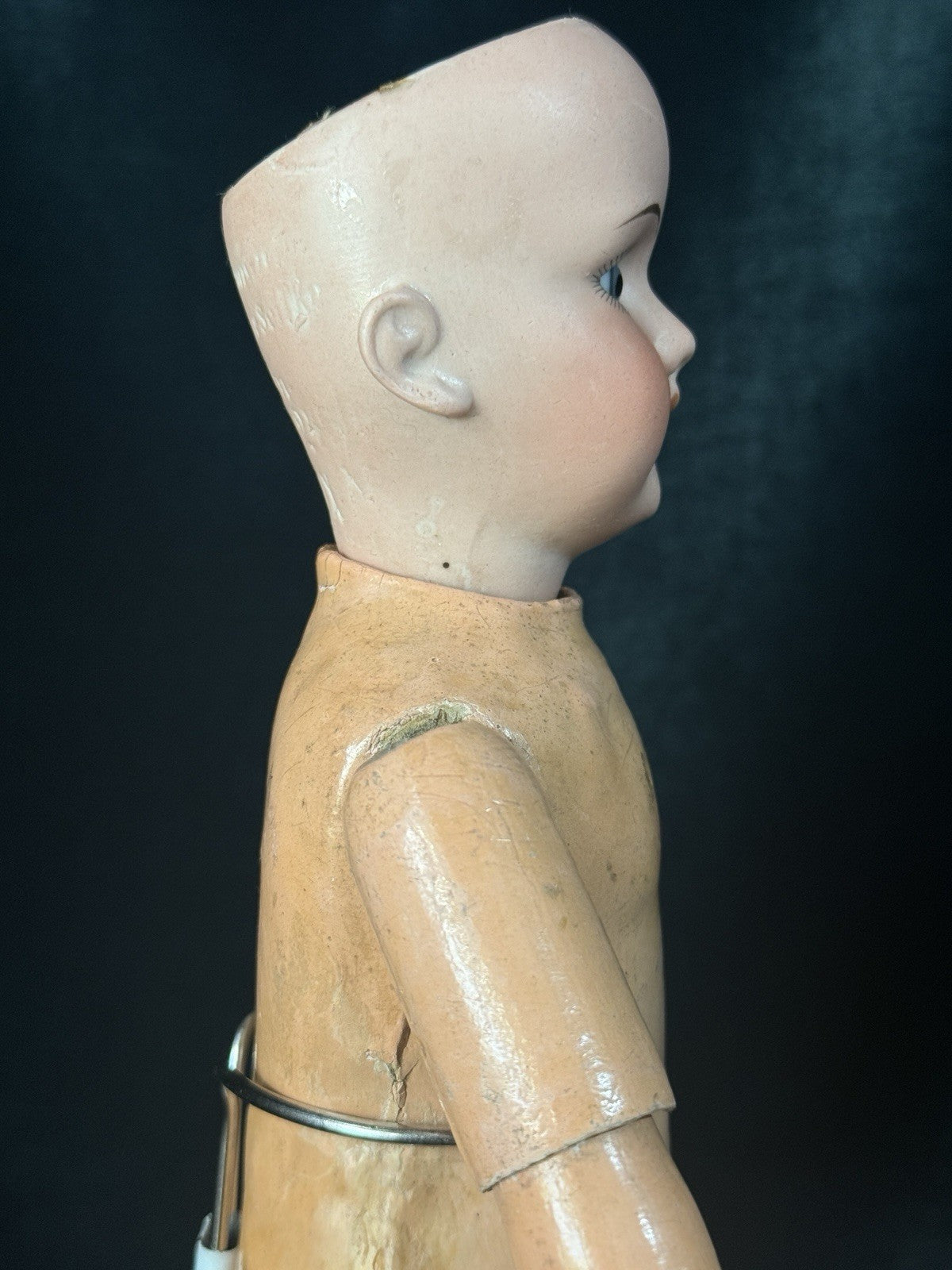 Antique German Armand Marseille DRGM 13.5” Doll Bisque Head Composition Body