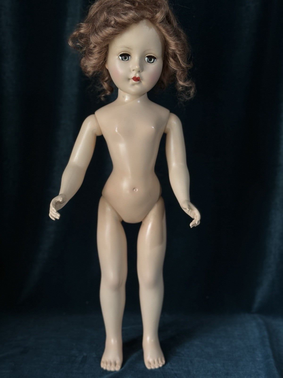 Lot Of 5 Vintage American Character Plastic 14”-23” Dolls For Project/Repair