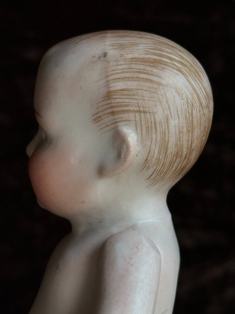 Antique German 5.25” Bahr Proschild 424 All Bisque Googly Doll