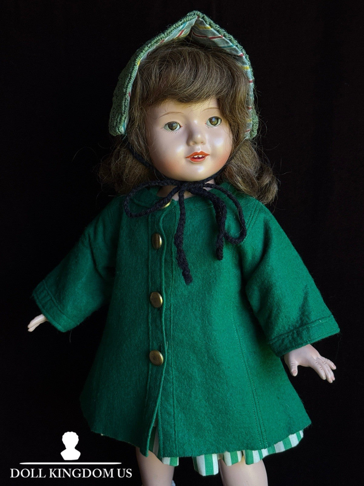 Vintage American 17” Dewees Cochran Anne Shirley Effanbee Doll