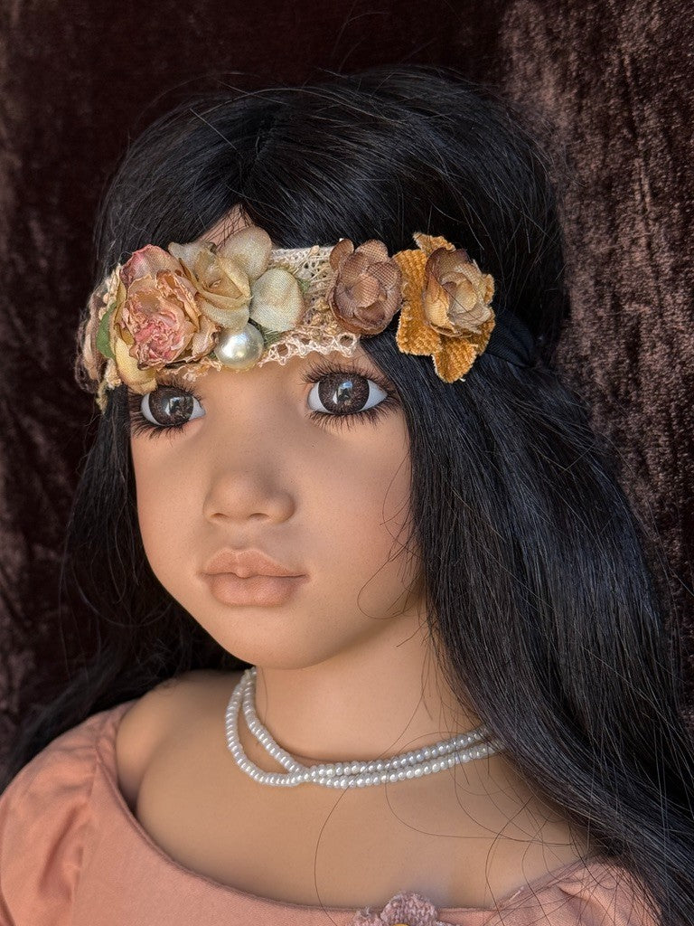 Collectible Vinyl Annette Himstedt 23” Doll “Morgana” 1996 New in Box