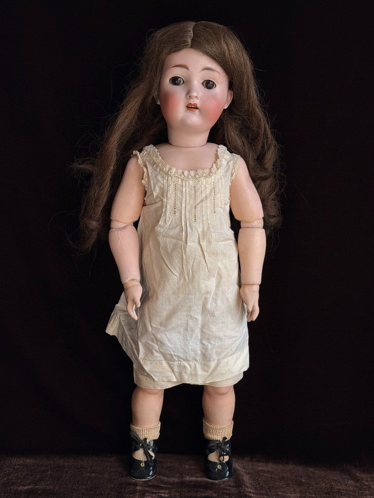 Antique German 21" Alt Beck Gottschalck 136 Bisque Head Doll