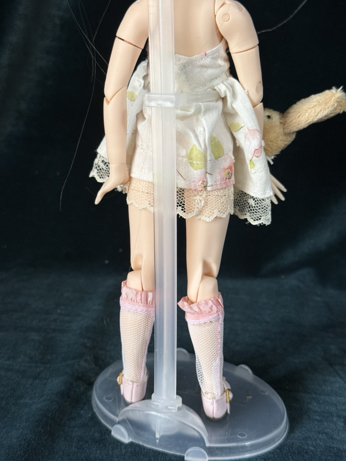 OOAK Custom Blythe 11” Artist BJD Doll With Her Bunny Toy