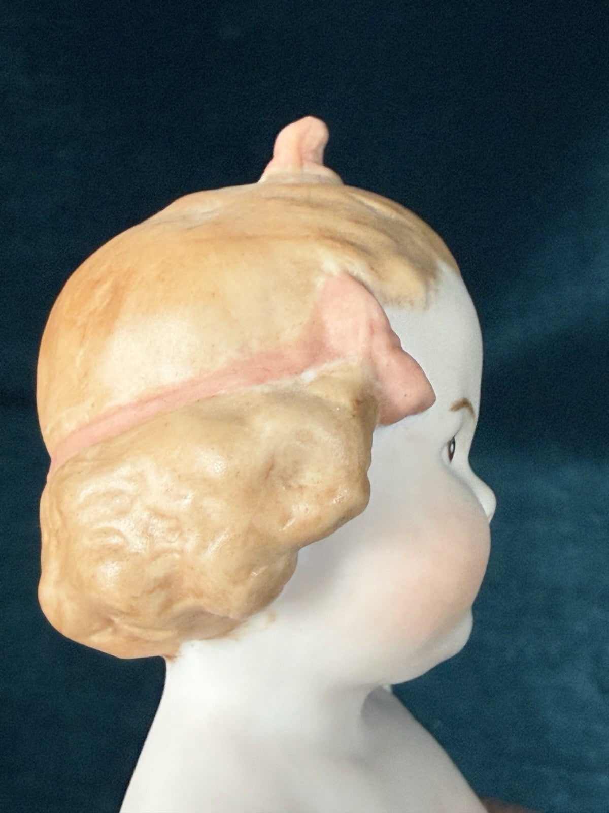 Reproduction Of German Gebruder Heubach All-Bisque Coquette Mold 10490 7.5” Doll