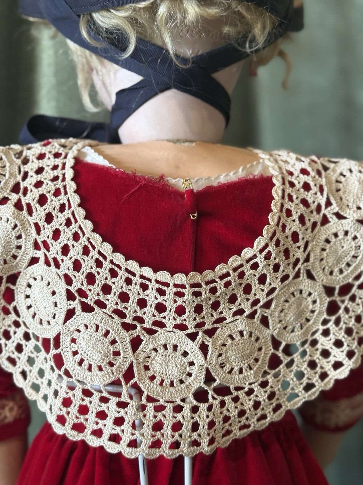Large 34” Antique German ABG Mold 1362 Character Sweet Nell Doll