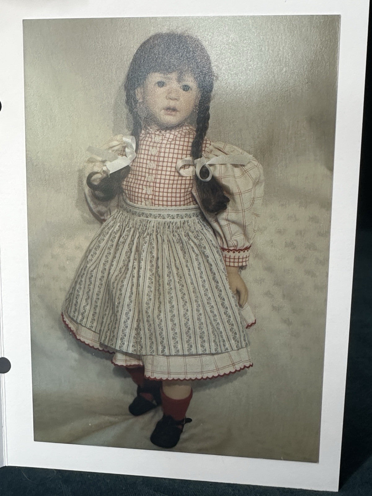 Rare Collectible Artist 24” Porcelain Doll “Rosele” by Ruth Treffeisen LE 50 COA