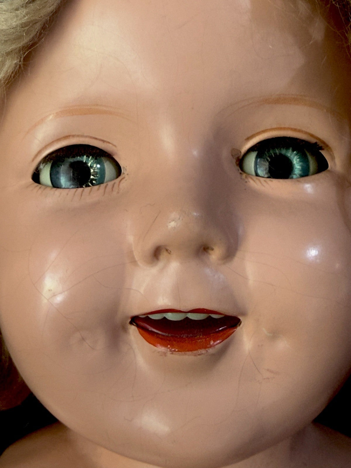 Antique 1930’s Composition 27” Shirley Temple Doll by Ideal Company
