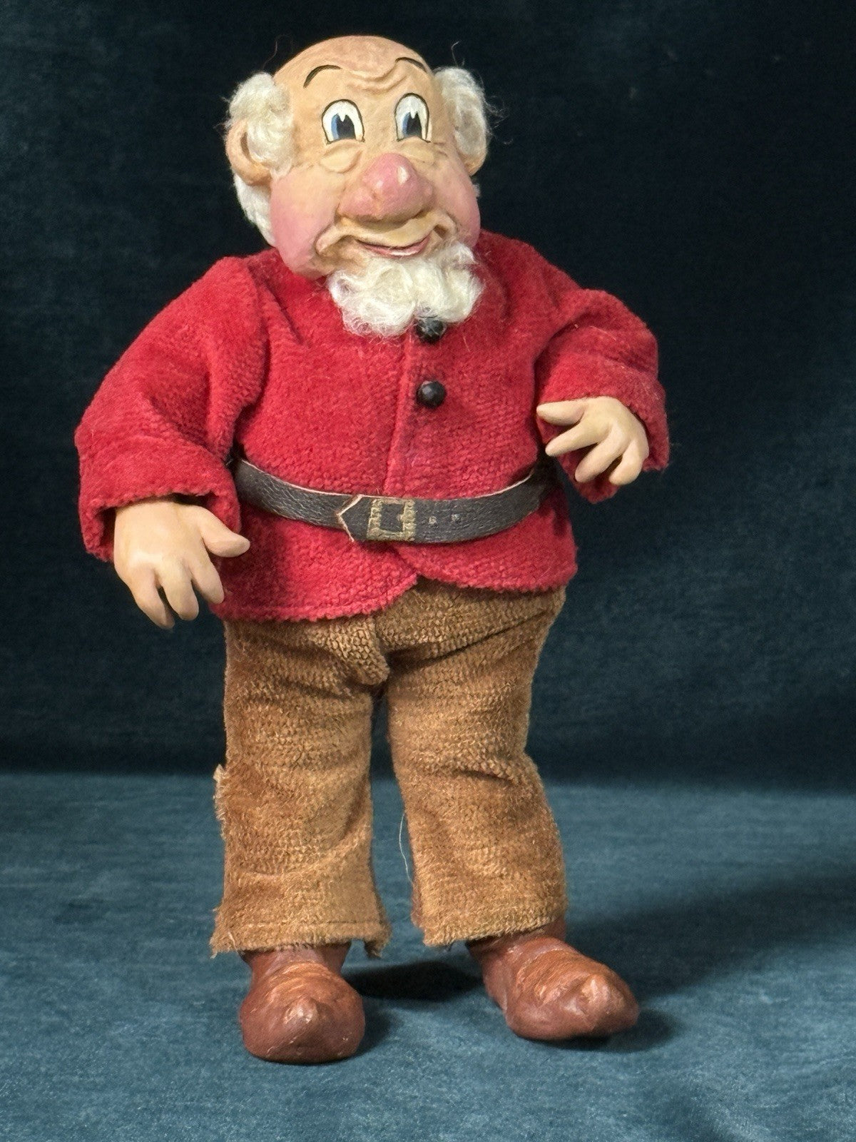 ODACA Artist Betsy Baker Original Signed Lot Of 4 Paper-Mâché Gnome 7” Dolls
