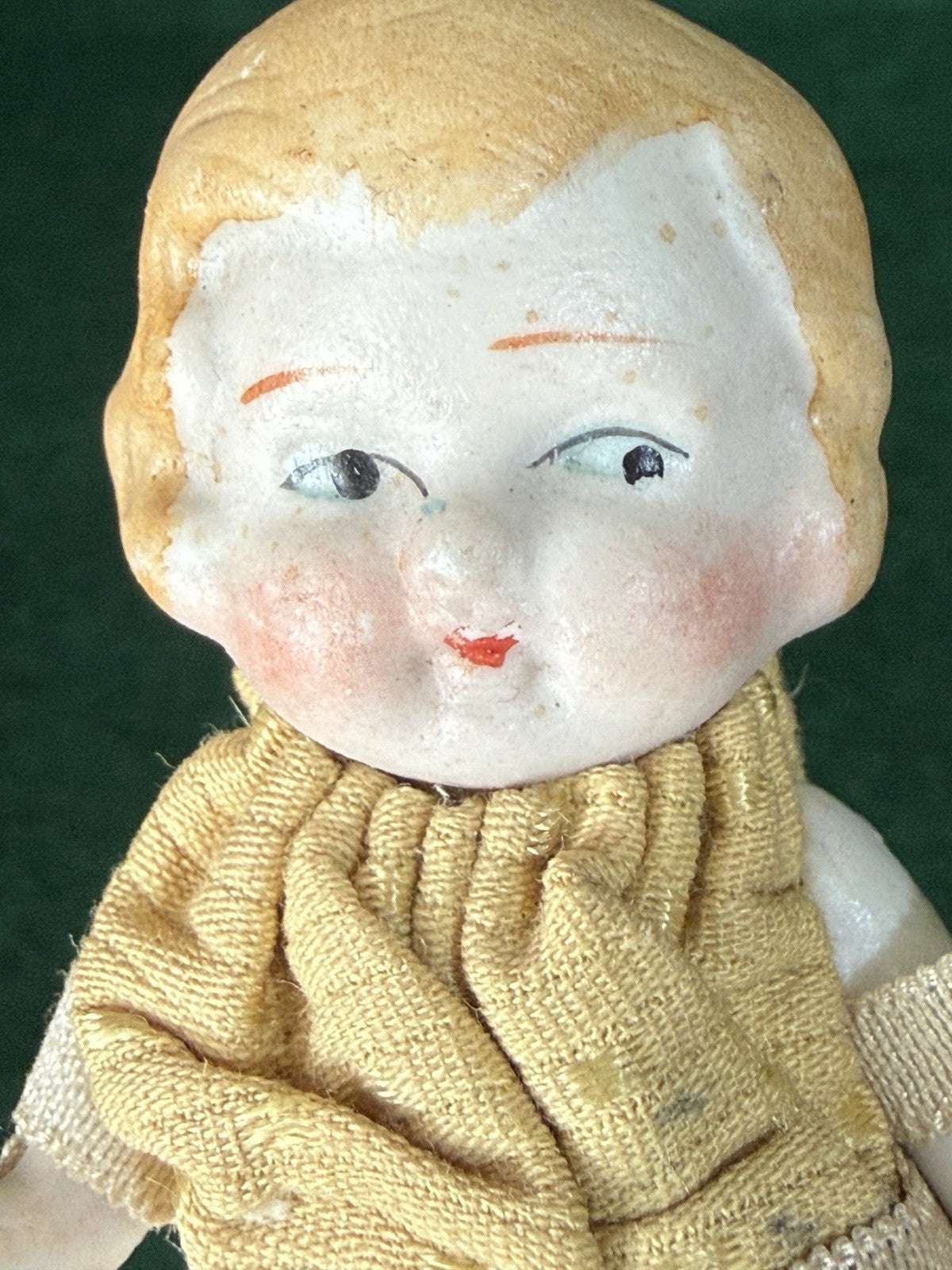 Lot Of 5 Vintage Japan Bisque Frozen Charlotte Baby Dolls