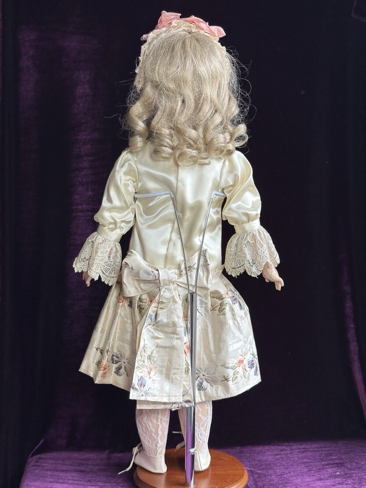 Antique German 28.5" Schoenau & Hoffmeister 914 Bisque Head Doll