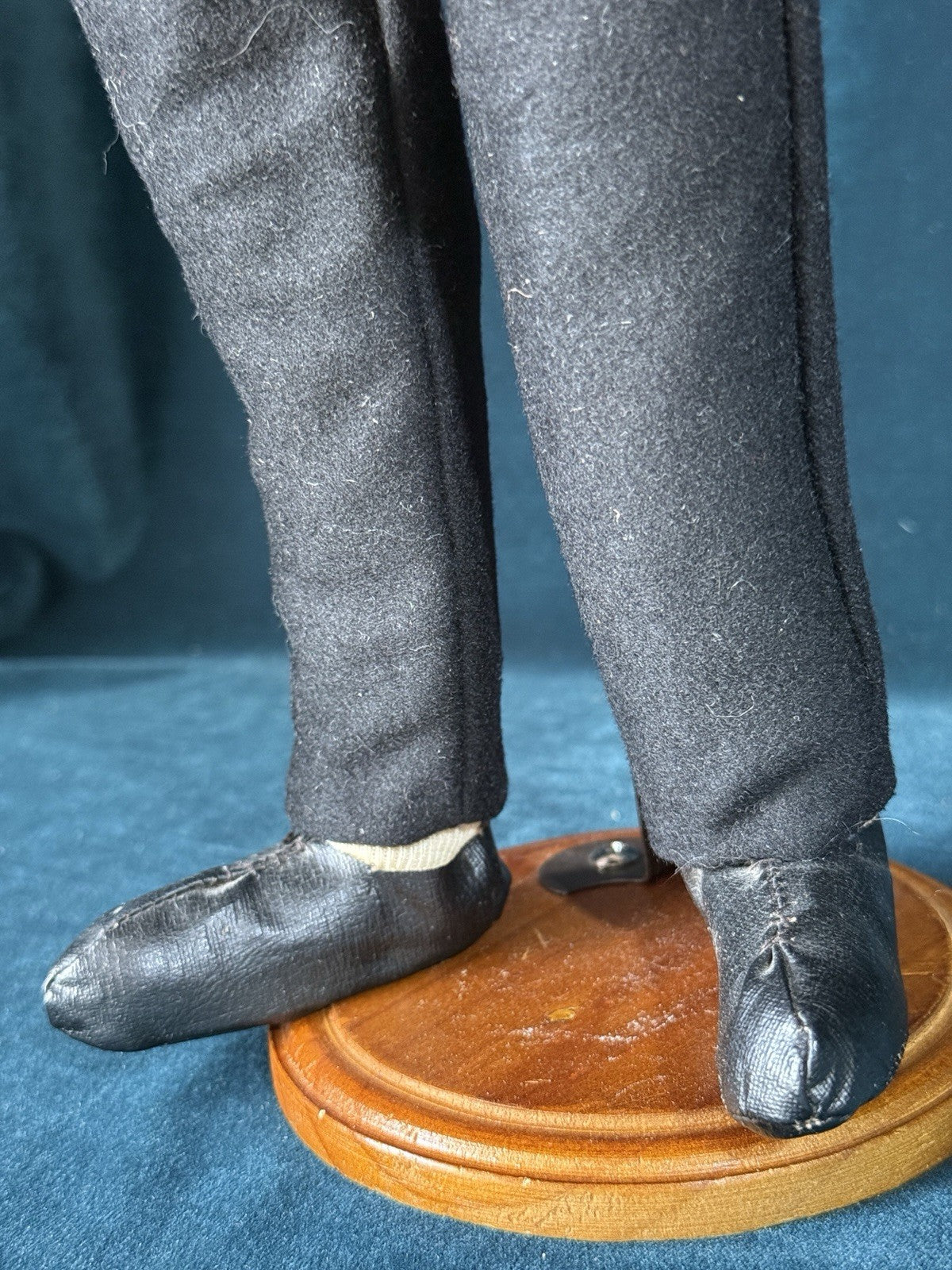 Rare Charles Dickens’ Character Scrooge 20” Stockinette Doll by Bernard Ravca