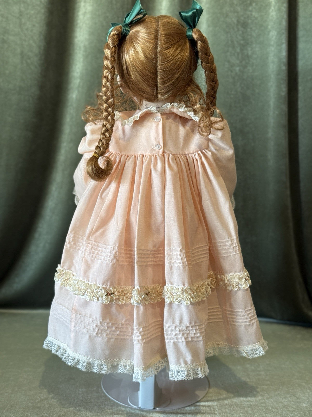 Collectible Porcelain 26” Girl Doll By Virginia Turner LE 200