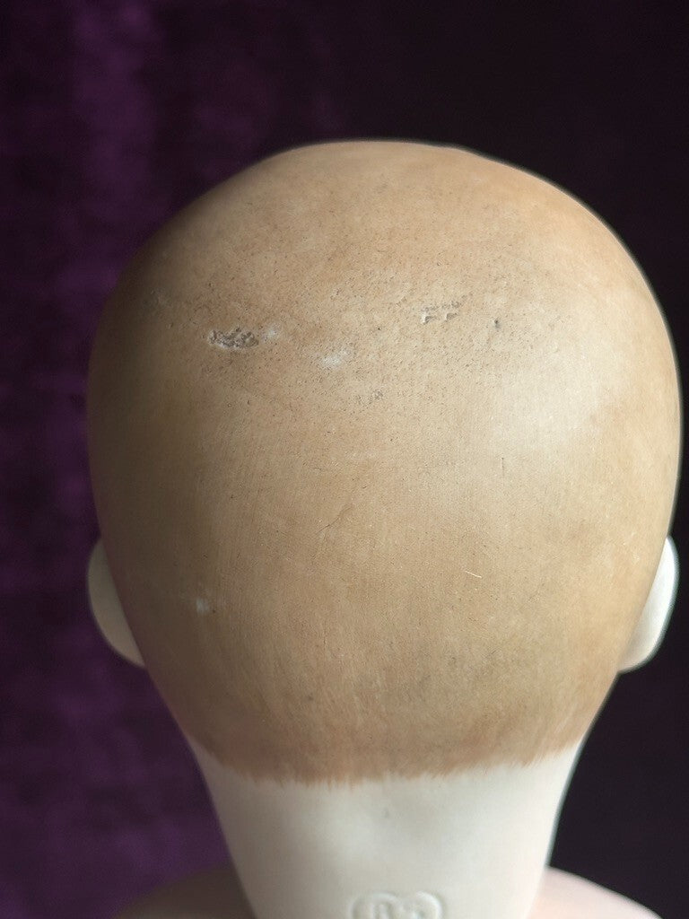 Antique 17" Bruno Schmidt 2048 Tommy Tucker Bisque Head Character Boy Doll